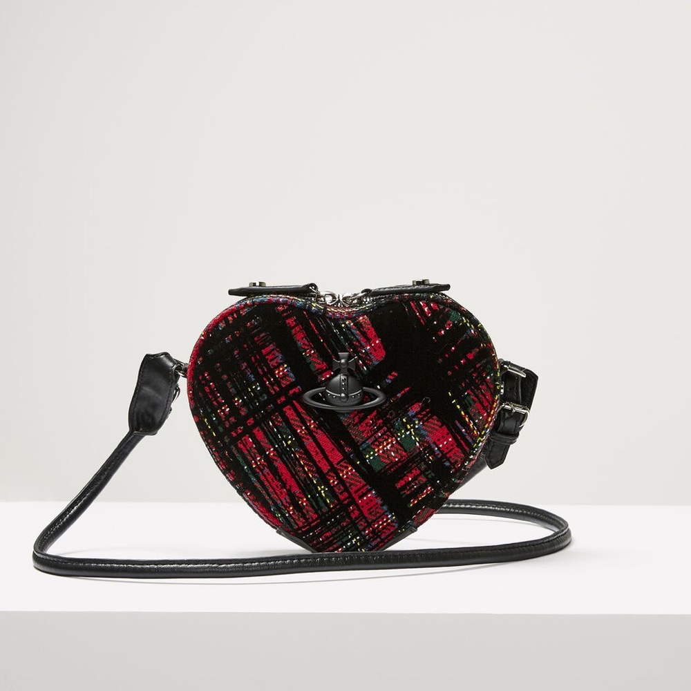 ISO:Vivienne Westwood Heart Tartan Khloe Bag